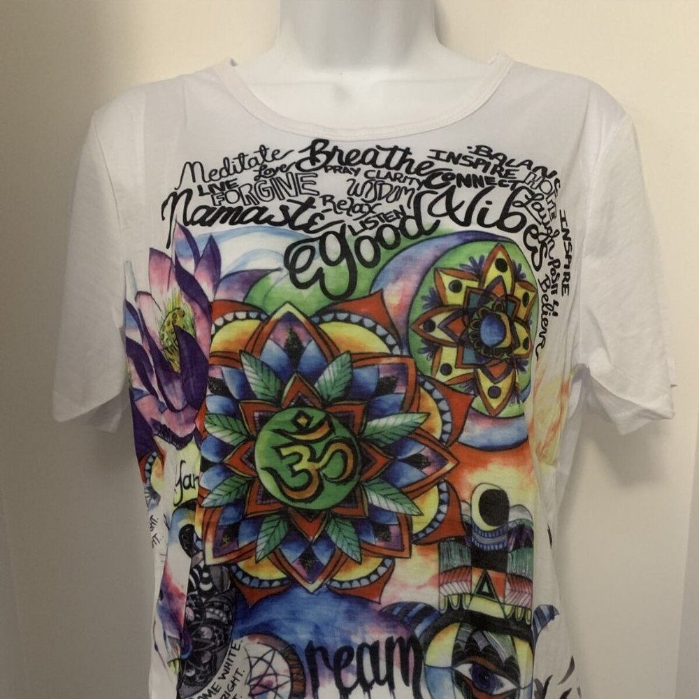 NWT OU CHUN LIANG DIAN T-shirt for women Size L